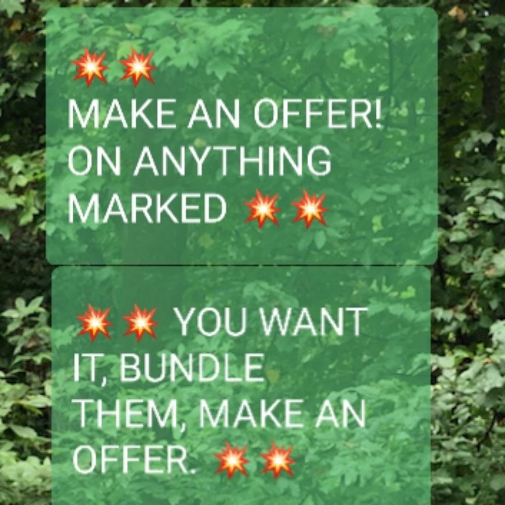 ⬇️🏷MAKE AN OFFER⬇️🏷